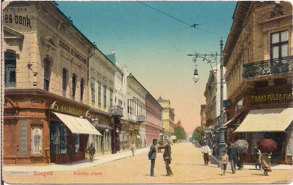 Szeged, Kárász utca, 1913
