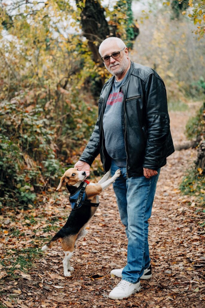Ladányi Gusztáv, a Magyar Geocaching Közhasznú Egyesület elnökségének tagja. Fotó: Máth Kristóf/Magyar Krónika