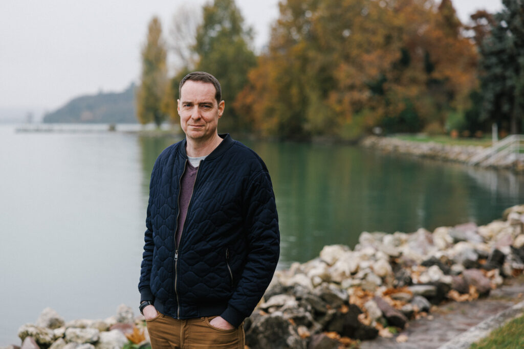 Boros Gergely limnológus, fotó: Földházi Árpád/Magyar Krónika