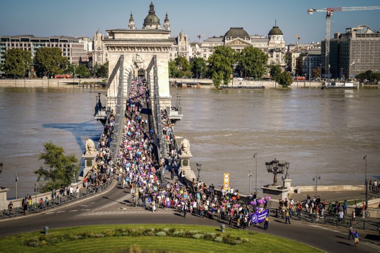 Mindenki SZületésnapja életvédő séta Budapest 2024