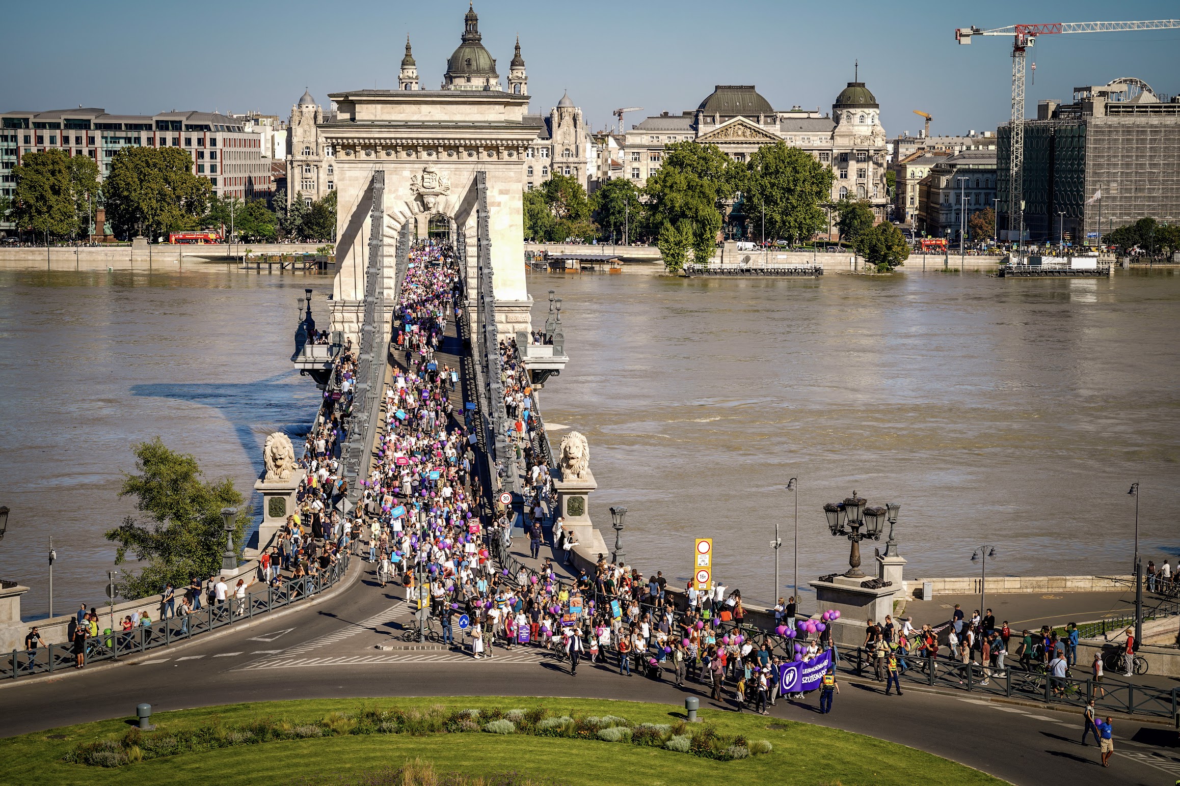 Mindenki SZületésnapja életvédő séta Budapest 2024