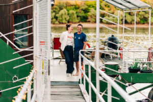 Juhász család, lakóhajó a Dunán, Magyar Krónika Magazin, Fotó: Muray Gábor